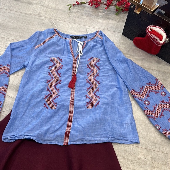 🟢 BUNDLE SALE 2 for $20 - Gorgeous Long Sleeve Top - NEW no tag - Picture 2 of 10